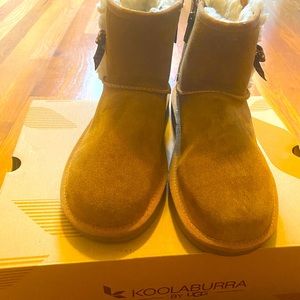 Koolaburra by Ugg Big Girl Size 5 Tan Boots